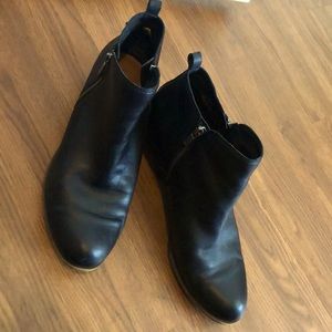 Lucky Brand Double Zip Booties